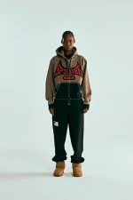 Sp5der T F Zip Brown Hoodie 5