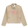 Sp5der Tan Canvas Work Jacket