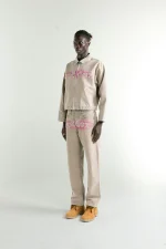 Sp5der Tan Canvas Work Jacket 5