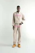 Sp5der Tan Canvas Work Jacket 6