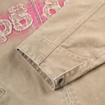 Sp5der Tan Canvas Work Jacket 7