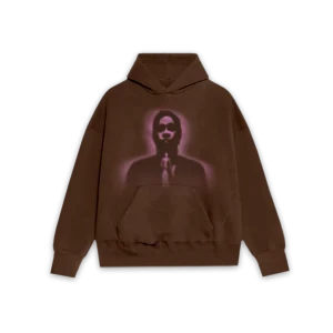 Sp5der Thug Classic Brown Hoodie