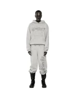 Sp5der Tonal Punk V2 Sport Grey Hoodie 6