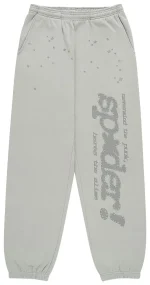 Sp5der Tonal Punk V2 Sport Grey Sweatpant