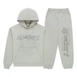 Sp5der Tonal Punk V2 Sport Grey Tracksuit