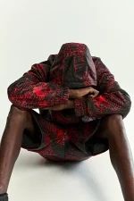 Sp5der V2 Web Leather Black Jacket 1