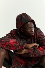 Sp5der V2 Web Leather Black Jacket 2