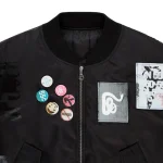 Sp5der Vet Bomber Black Jacket 12