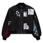 Sp5der Vet Bomber Black Jacket