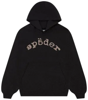 Sp5der Vvs Black Hoodie