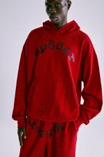 Sp5der Vvs Red Hoodie 3