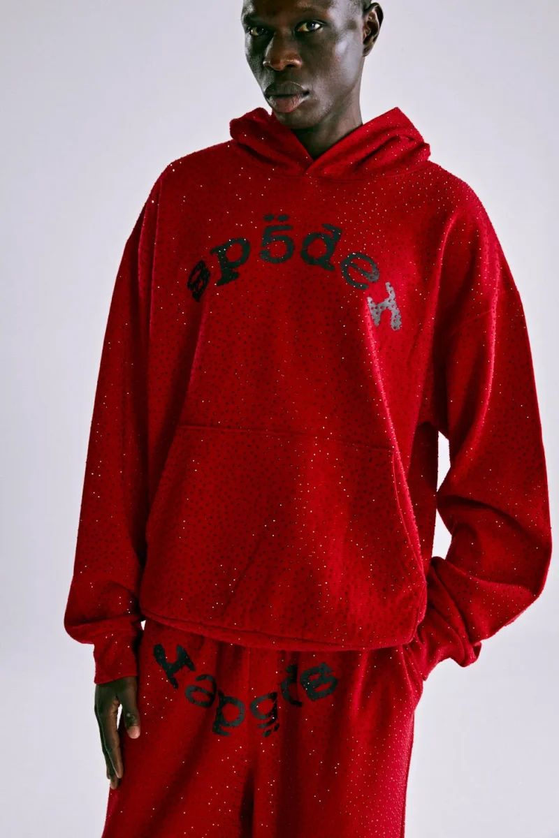 Sp5der Vvs Red Hoodie 3