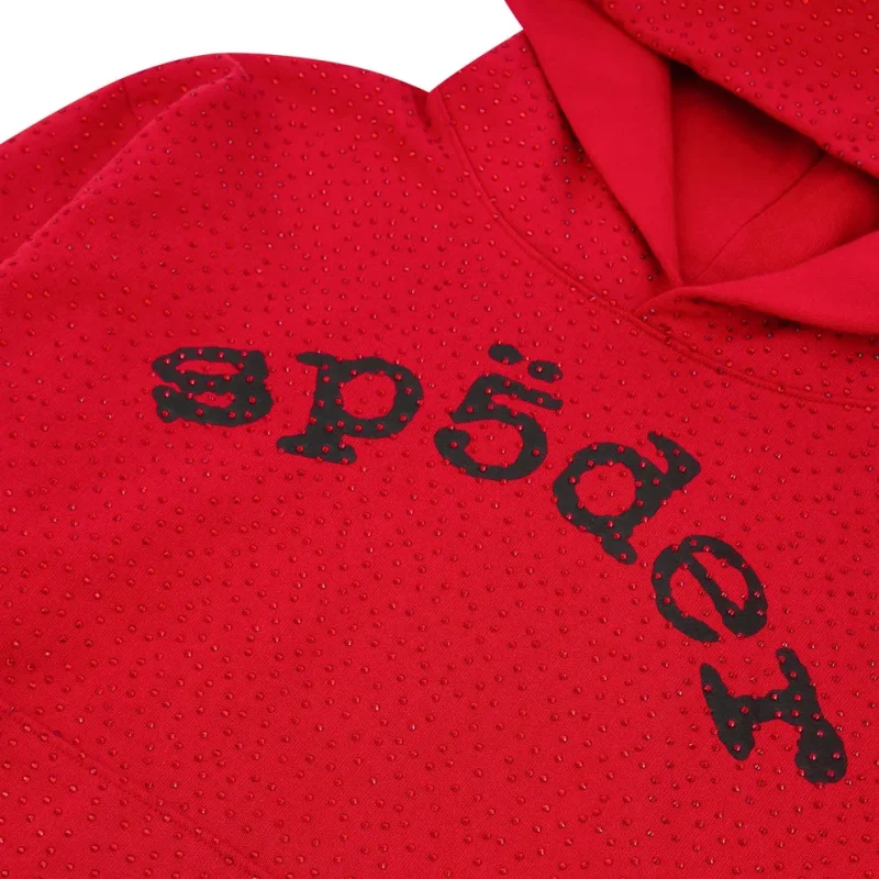 Sp5der Vvs Red Hoodie 5
