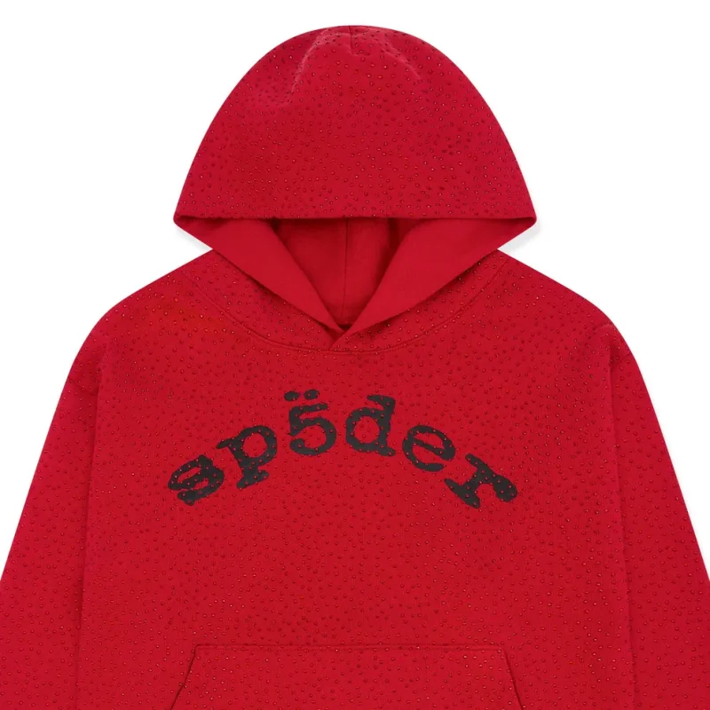 Sp5der Vvs Red Hoodie 6