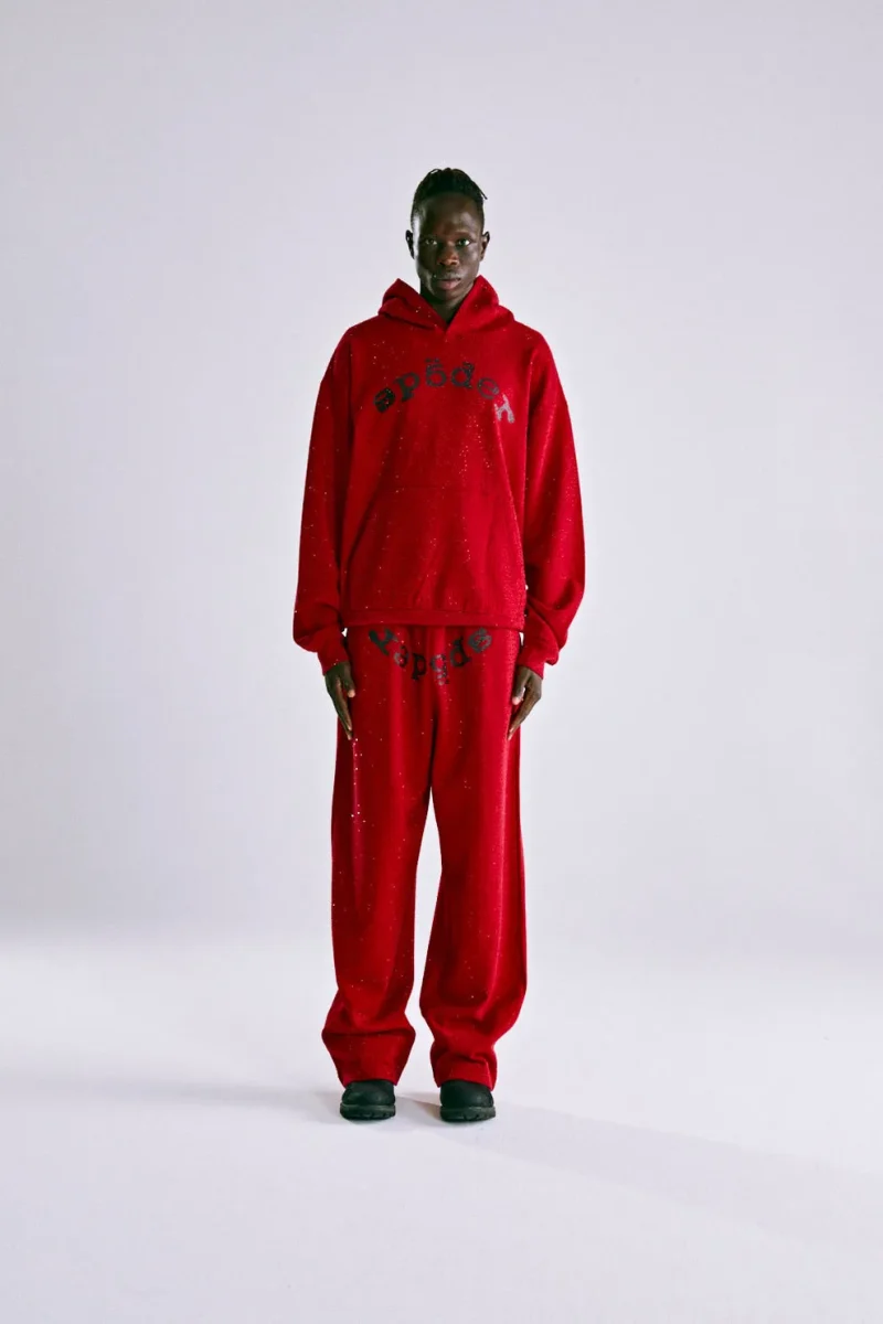 Sp5der Vvs Red Hoodie 7