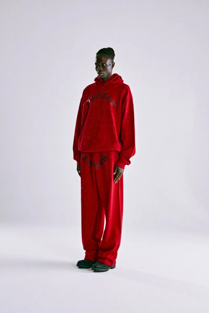 Sp5der Vvs Red Hoodie 8