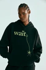 Sp5der Wait Black Hoodie 3