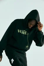 Sp5der Wait Black Hoodie 4