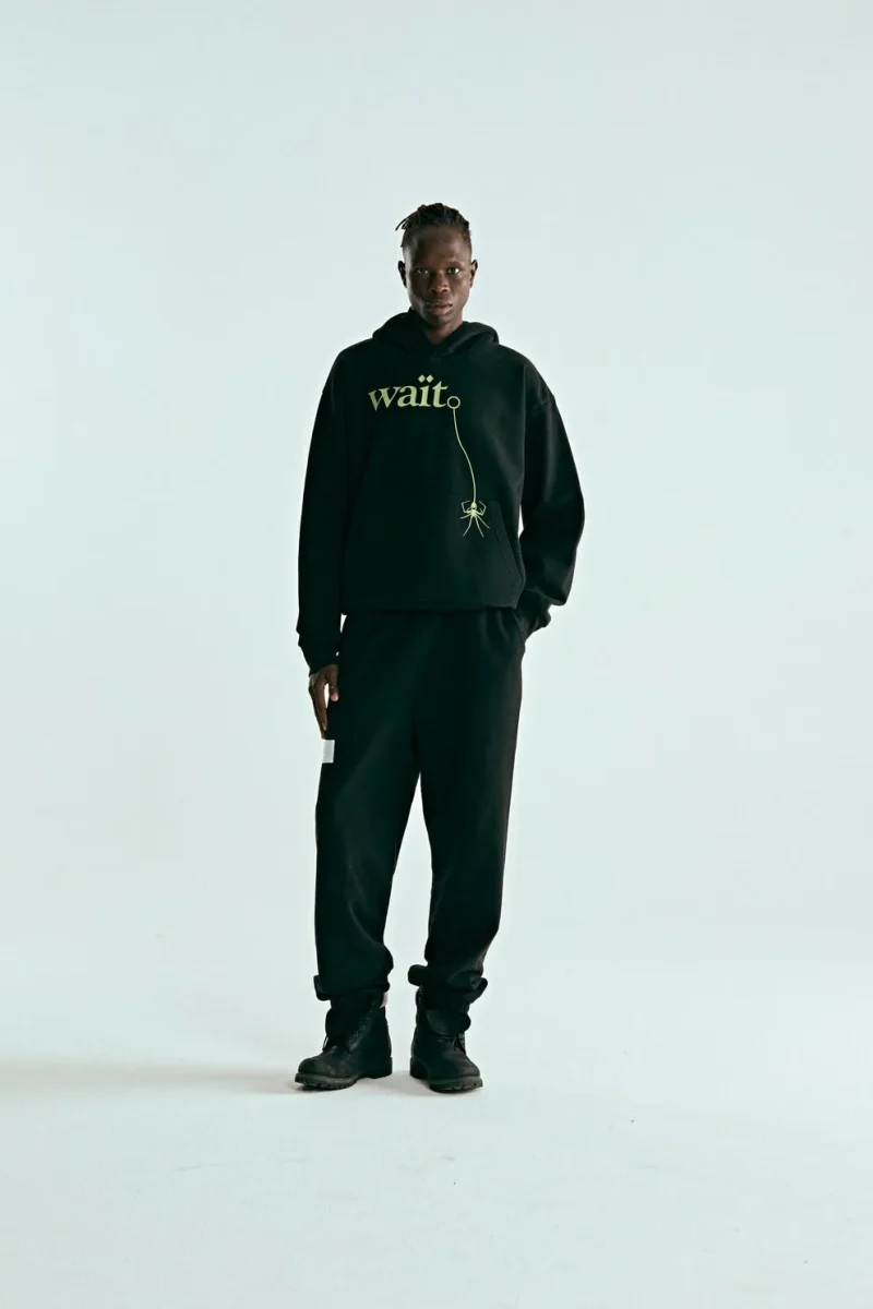 Sp5der Wait Black Hoodie 5