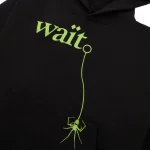 Sp5der Wait Black Hoodie 7