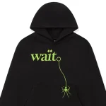Sp5der Wait Black Hoodie 8