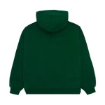 sp5der web hoodie hunter green back