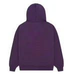 sp5der web hoodie purple back