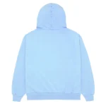 sp5der web hoodie sky blue back