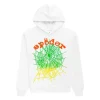 sp5der web hoodie white