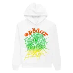 sp5der web hoodie white