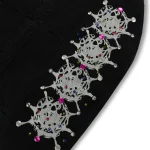 Sp5der Webstone Denim Black Jacket 9