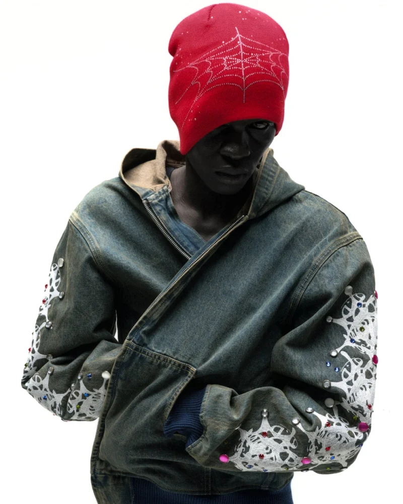 Sp5der Webstone Denim Indigo Jacket 2