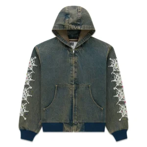 Sp5der Webstone Denim Indigo Jacket