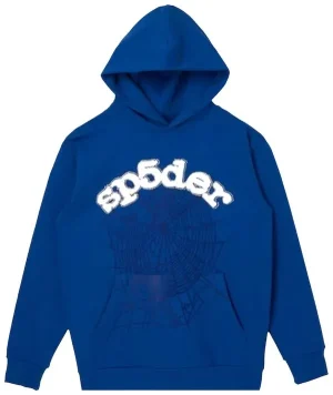 sp5der websuit blue hoodie