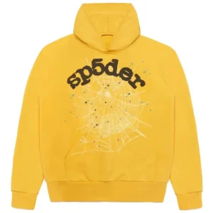 sp5der websuit hoodie yellow