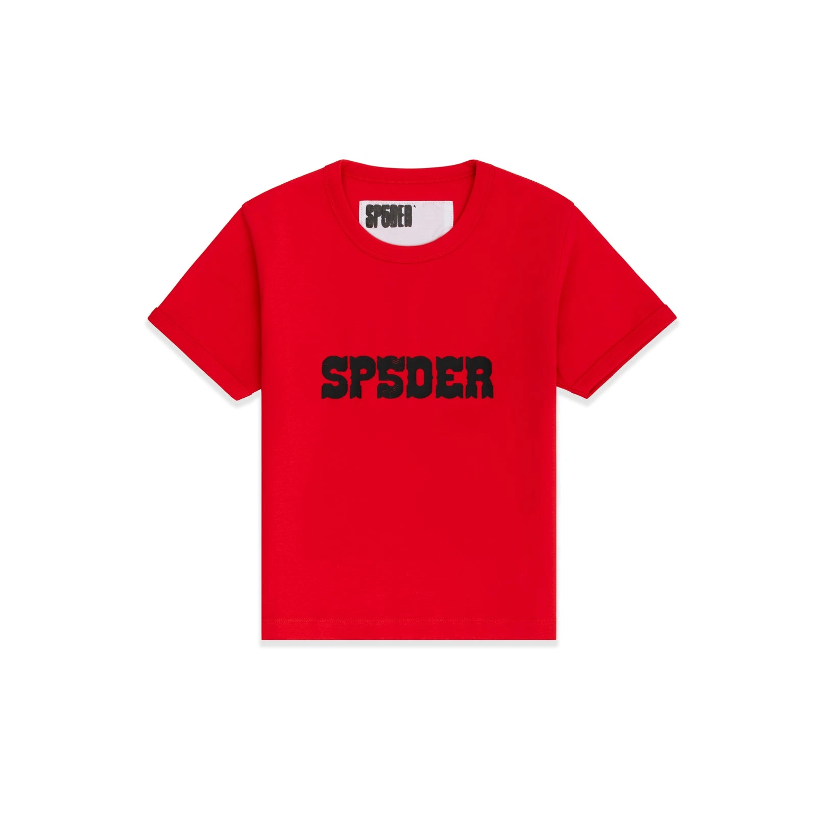 Sp5der Western Logo Baby Tee 7