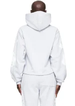 Sp5der Womens Cropped Beluga Hoodie 2