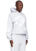 Sp5der Womens Cropped Beluga Hoodie 3