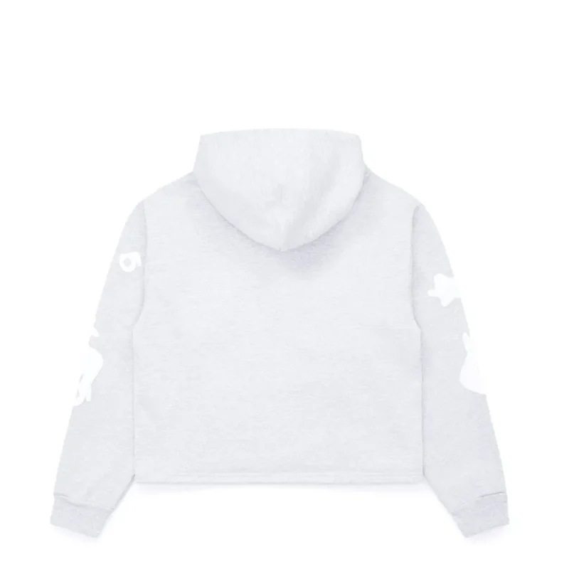 Sp5der Womens Cropped Beluga Hoodie 5