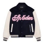 Sp5der Wool Varsity Jacket