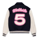Sp5der Wool Varsity Jacket 3