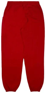 Sp5der X Metro Boomin Red Sweatpant 1