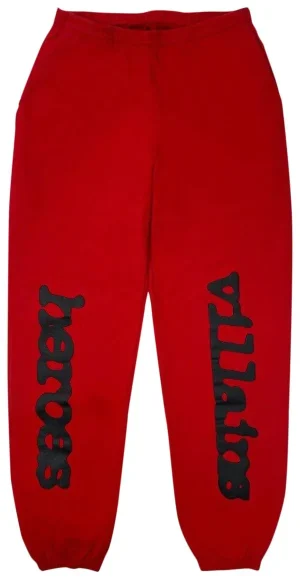 Sp5der X Metro Boomin Red Sweatpant