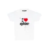 Sp5ser I Heart Sp5der Classic White Baby Tee