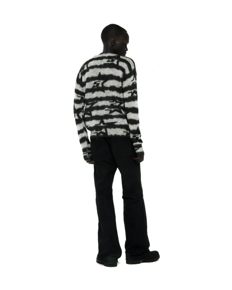 Spider Black 5star Mohair Sweater Sweatshirt 4