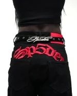 Spider Black R-05 Script Belt 4
