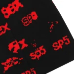 Spider Black Red Sex Skully Beanie 2
