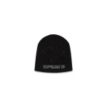 Spider Black Rhinestone Silk Skully 6