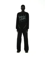 Spider Black Shadowbanned Longsleeve Sweatshirt 4