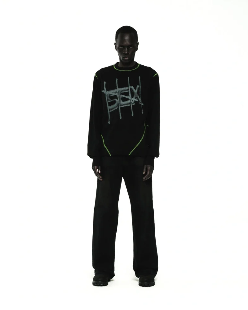 Spider Black Shadowbanned Longsleeve Sweatshirt 4